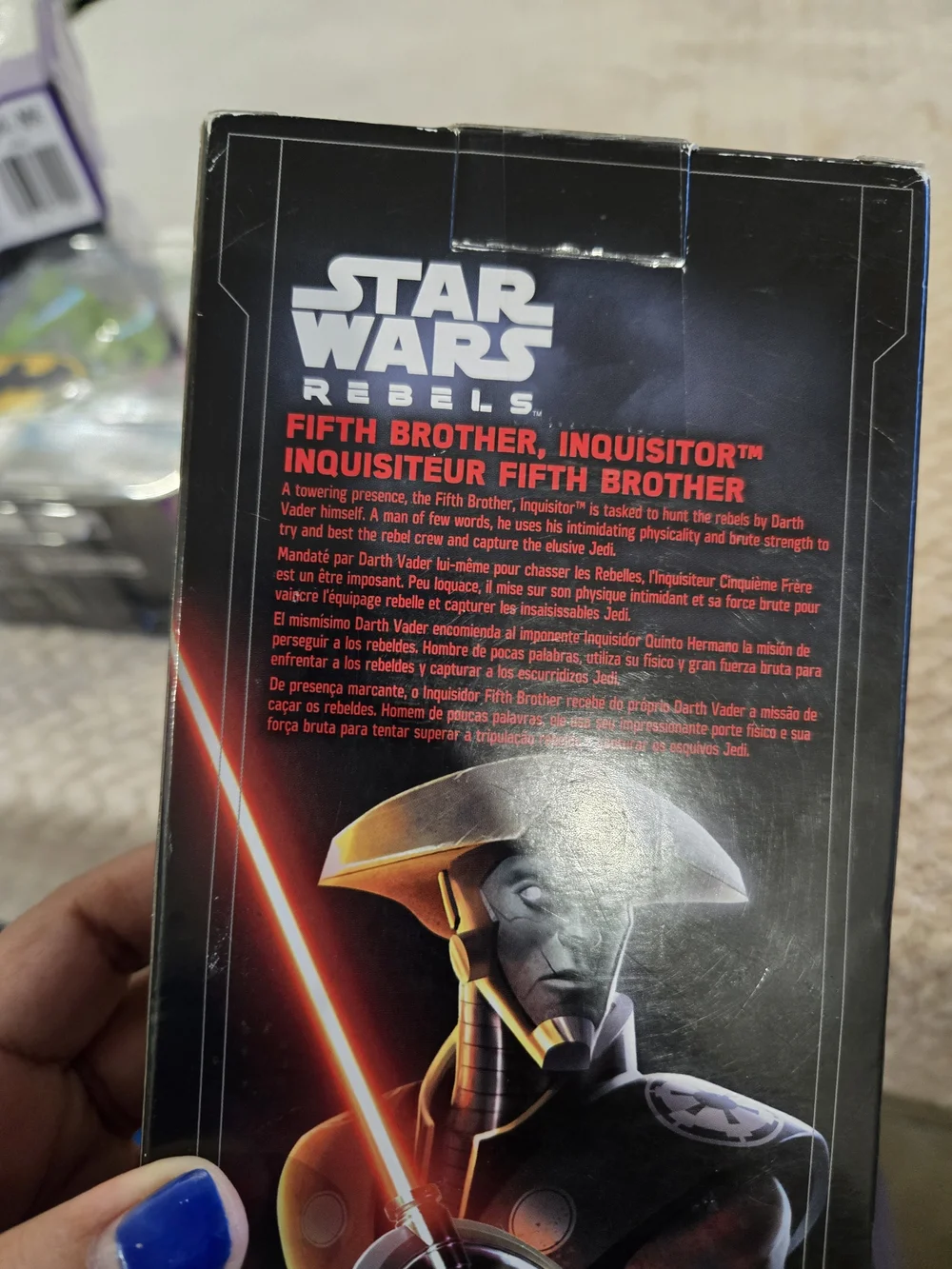 Disney Star Wars Fifth Brother Action Figure - Black, Gray, Green